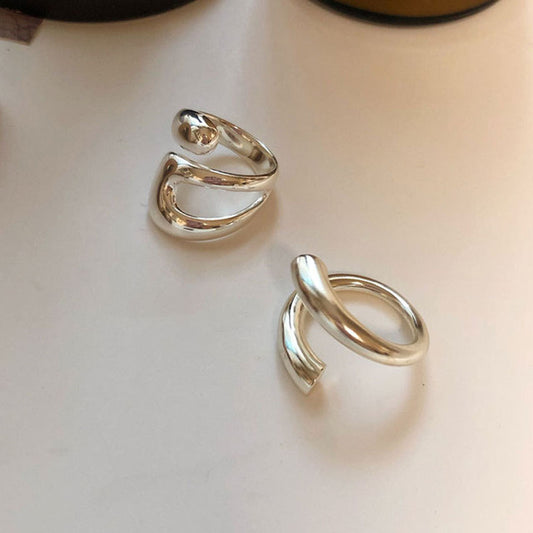 Sterling Silver Smooth Rings