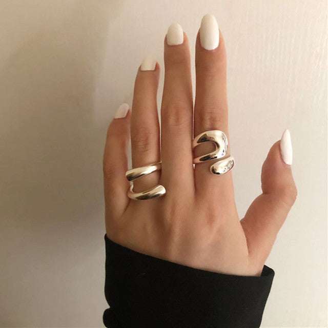 Sterling Silver Smooth Rings