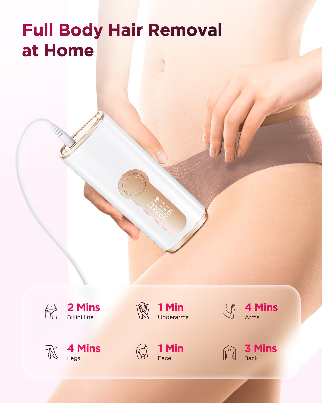 Portable Lazer Hair Removal