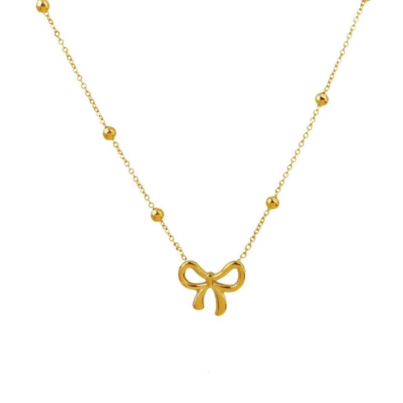 Bow Necklace